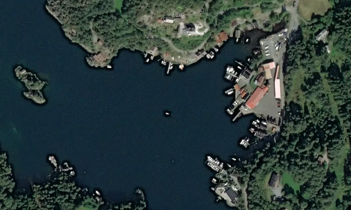 Satelite image of Drangsvågen
