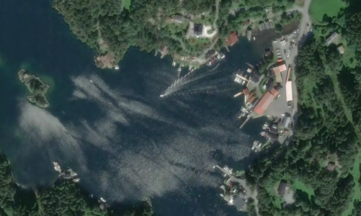 Satelite image of Drangsvågen