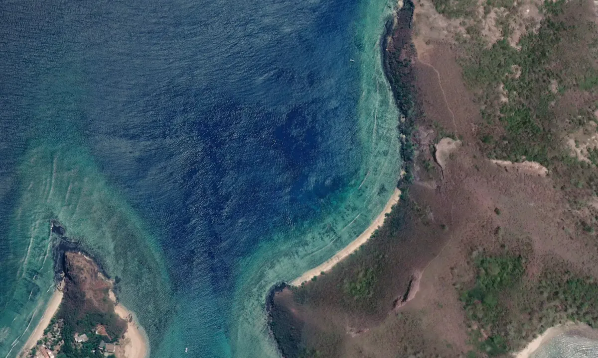 Flyfoto av Drawaqa Island