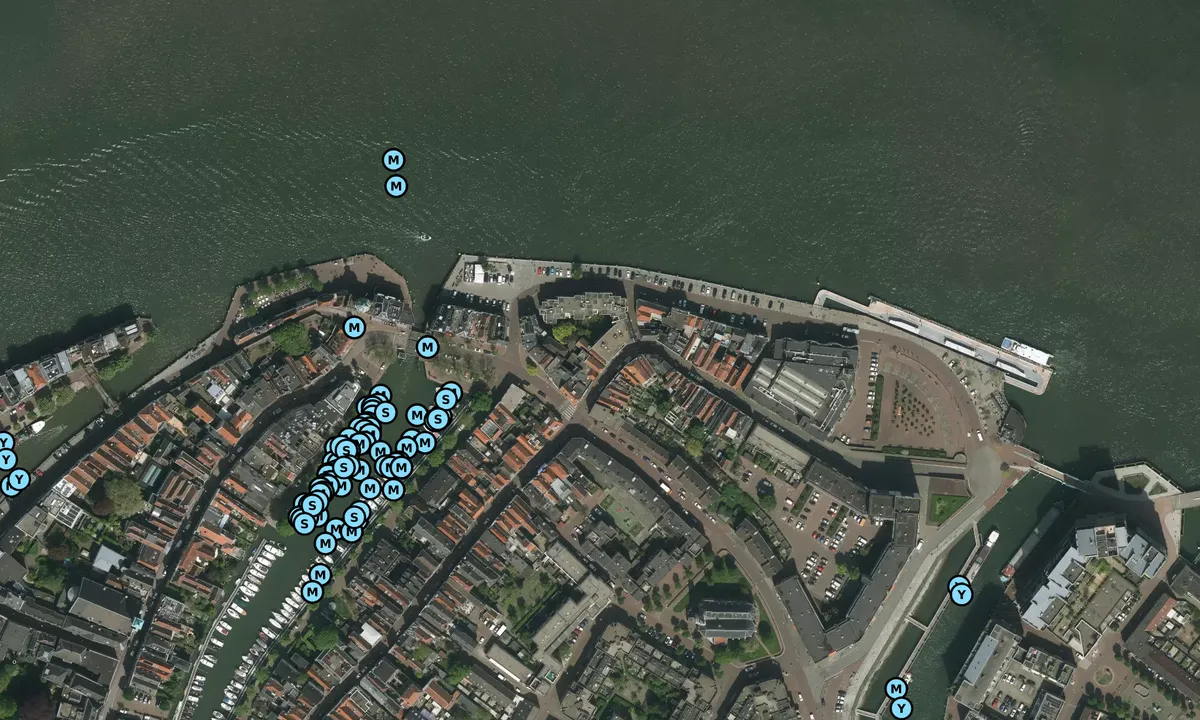 Satelite image of Drechstad Watersport