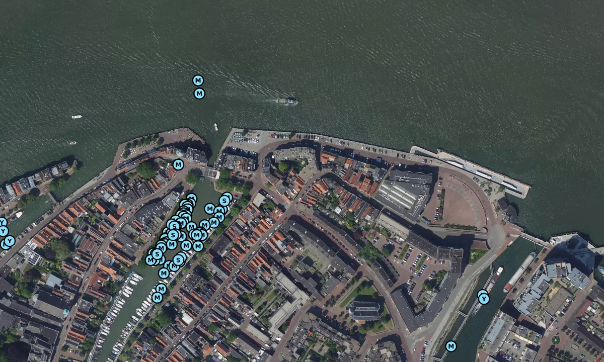 Satelite image of Drechstad Watersport