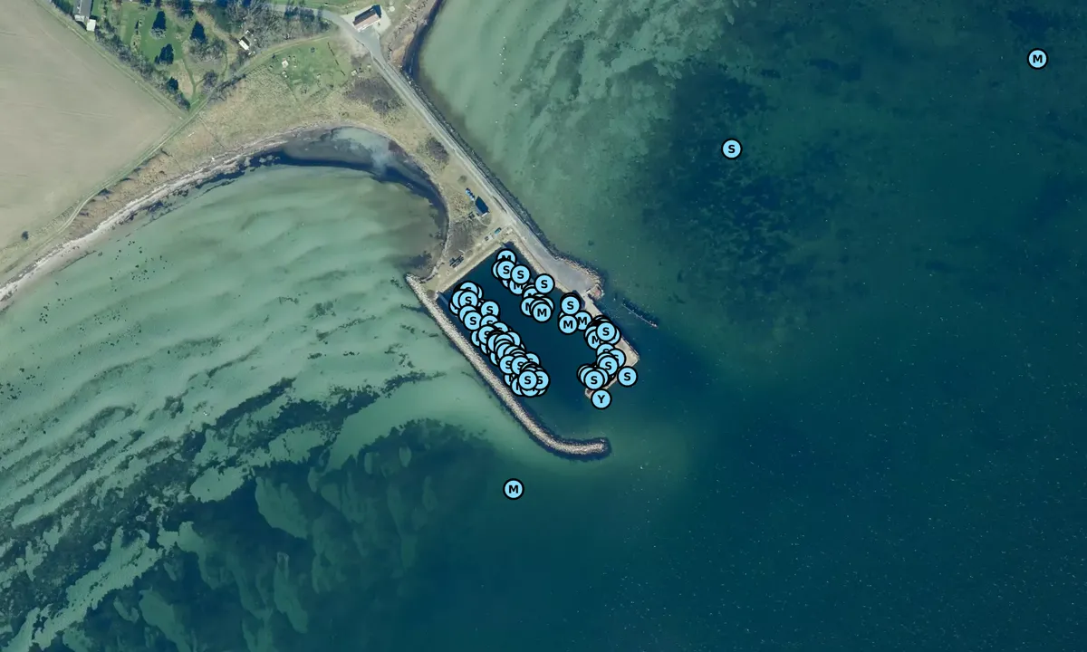 Satelite image of Drejø Havn