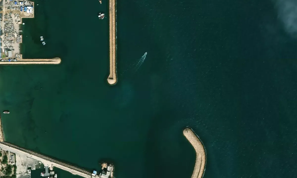 Satelite image of درگهان قشم