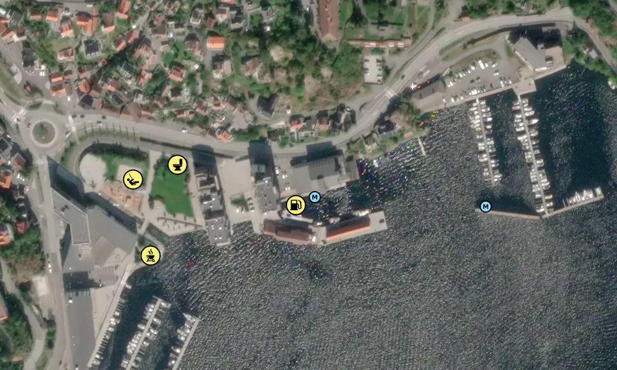 Satelite image of Drivstoff - Barbu marina Arendal