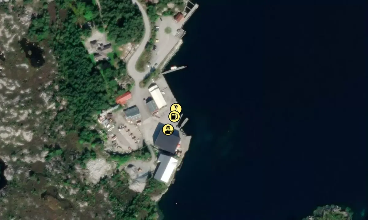 Satelite image of Drivstoff Smørhamn