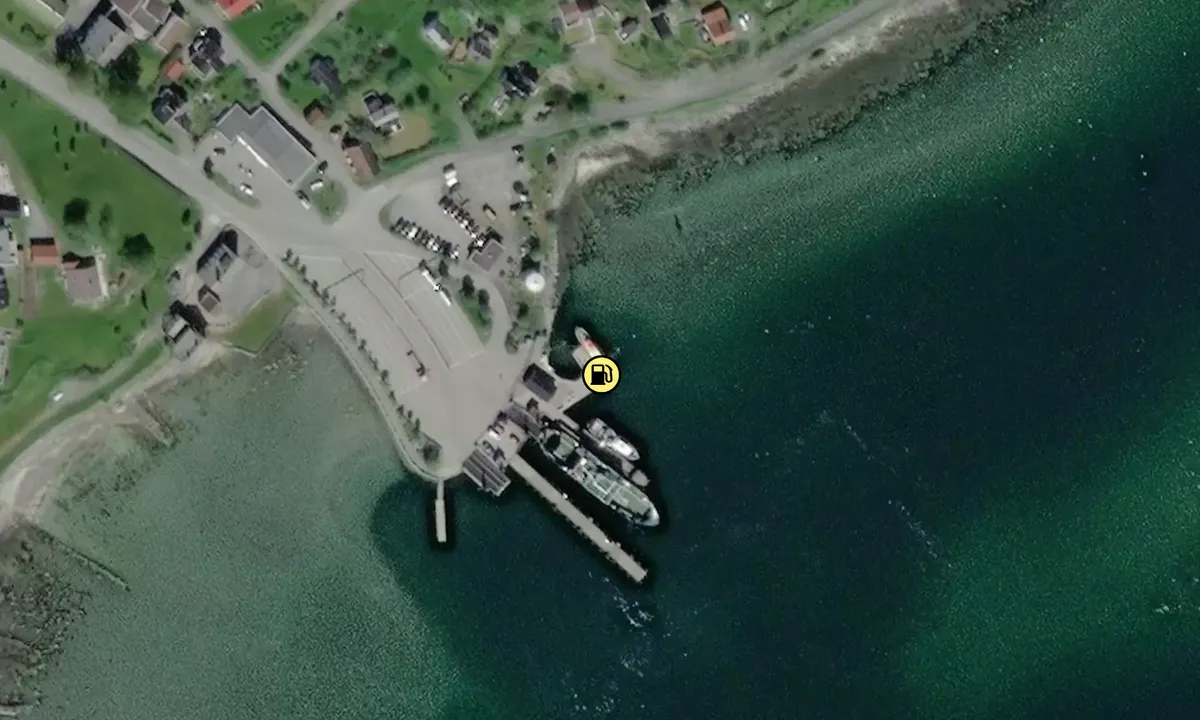 Satelite image of Drivstoff Tjøtta