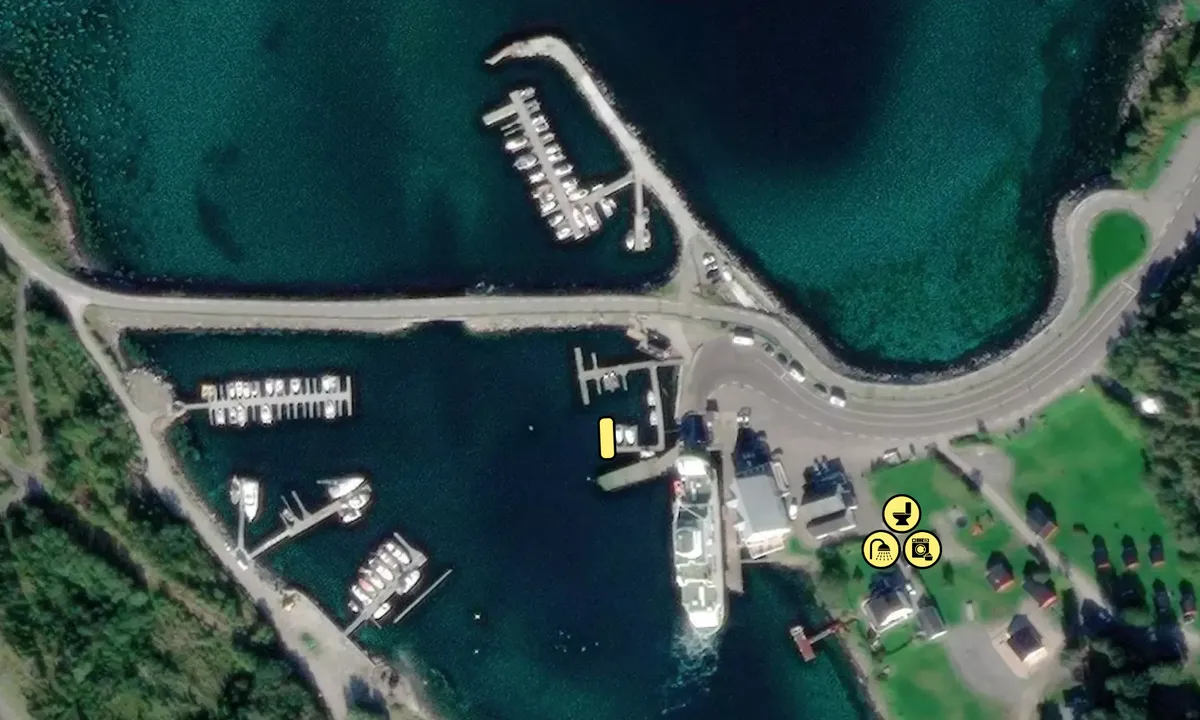 Satelite image of Drivstoff Vennesund