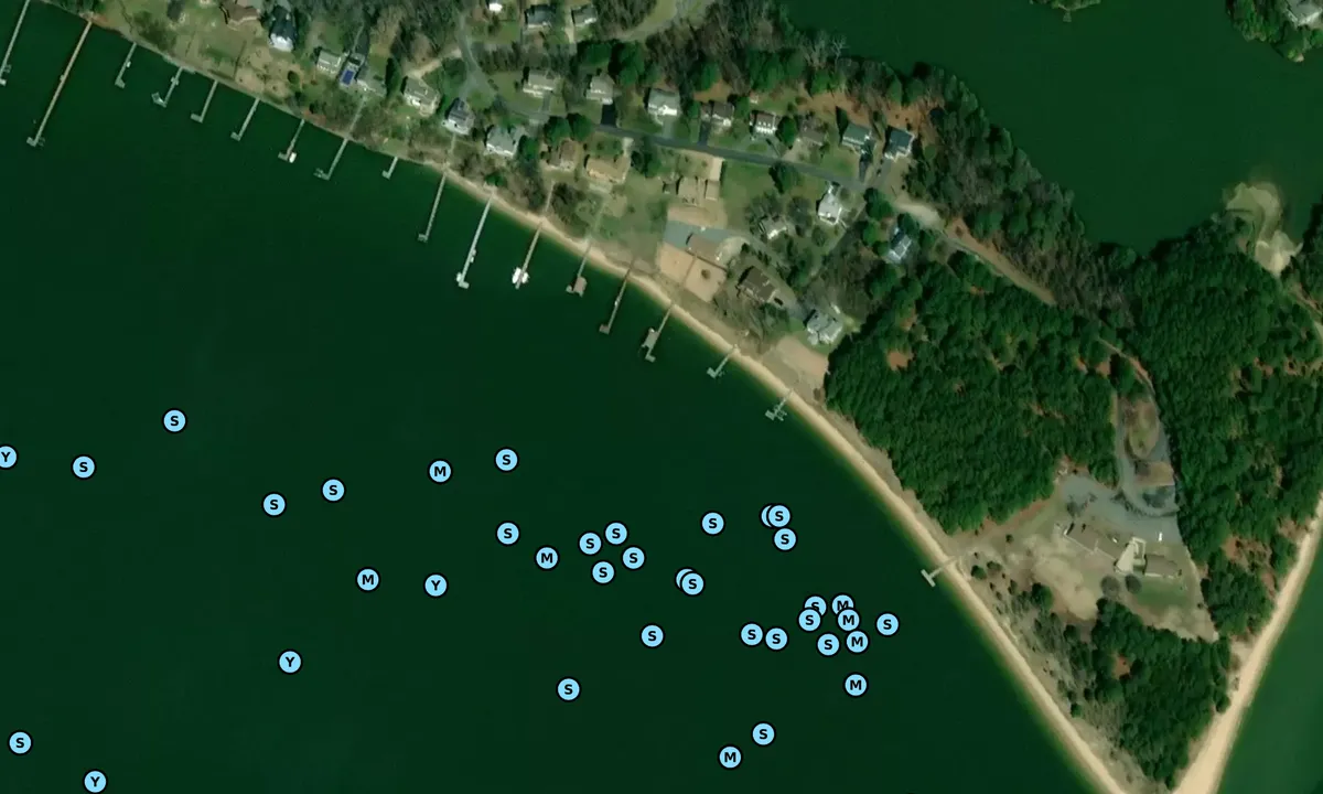Satelite image of Drum Point 1