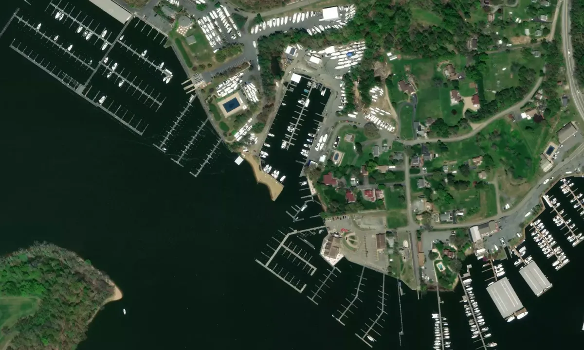 Flyfoto av Duffy Creek Marina - Fredericktown