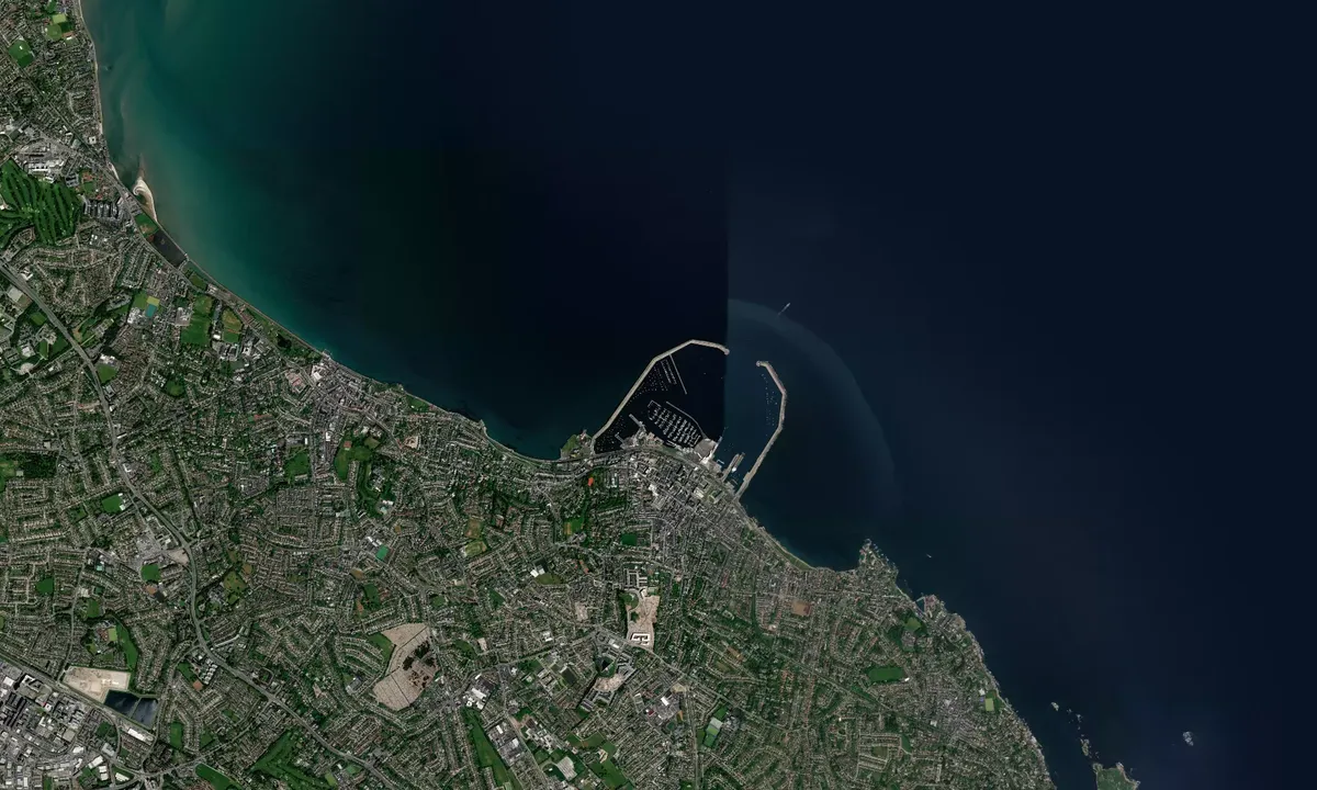 Flyfoto av Dun Laoghaire Marina