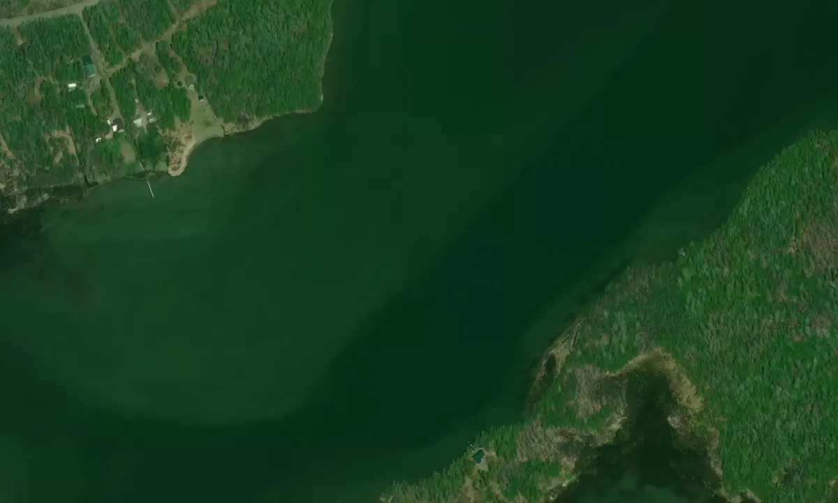 Flyfoto av Duncan Island