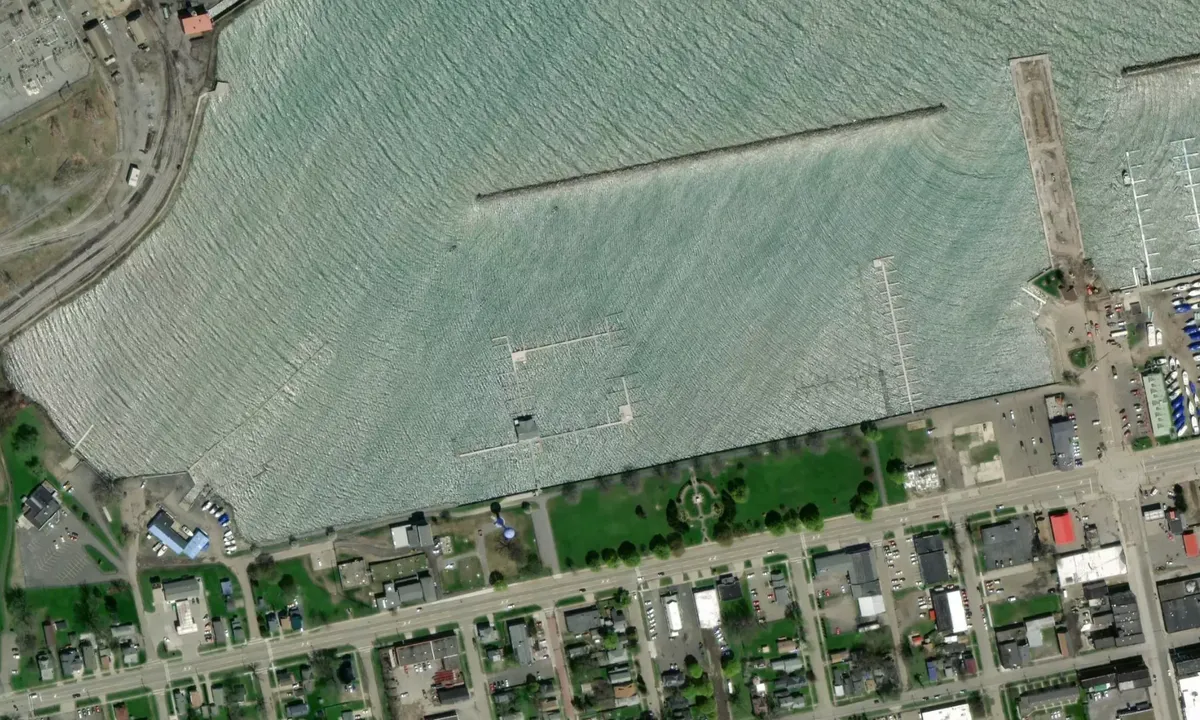 Flyfoto av Dunkirk Yacht Club - Chautauqua