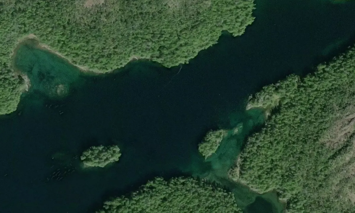 Satelite image of Dunn Passage