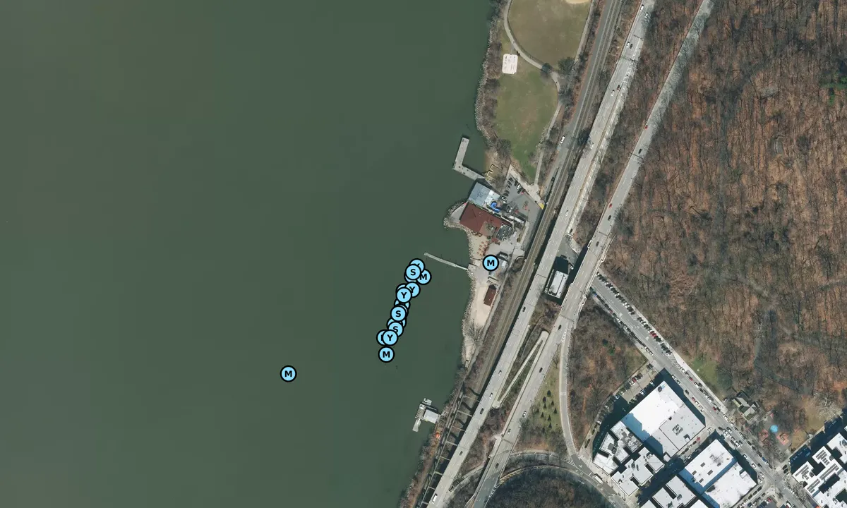Satelite image of Dyckman Landing