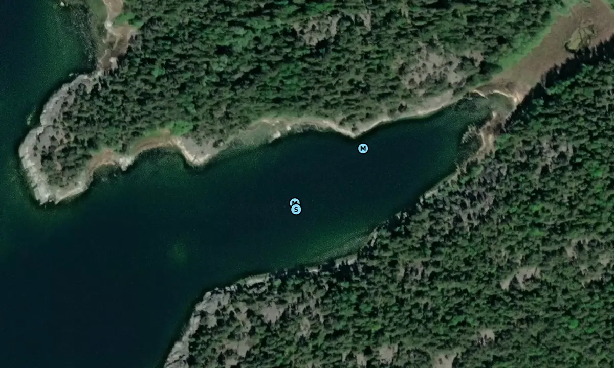 Satelite image of Dyviken - Sandhamn