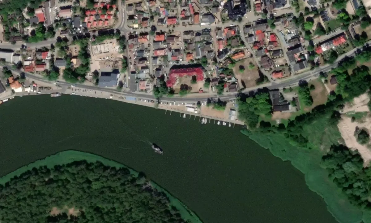 Flyfoto av Dziwnow