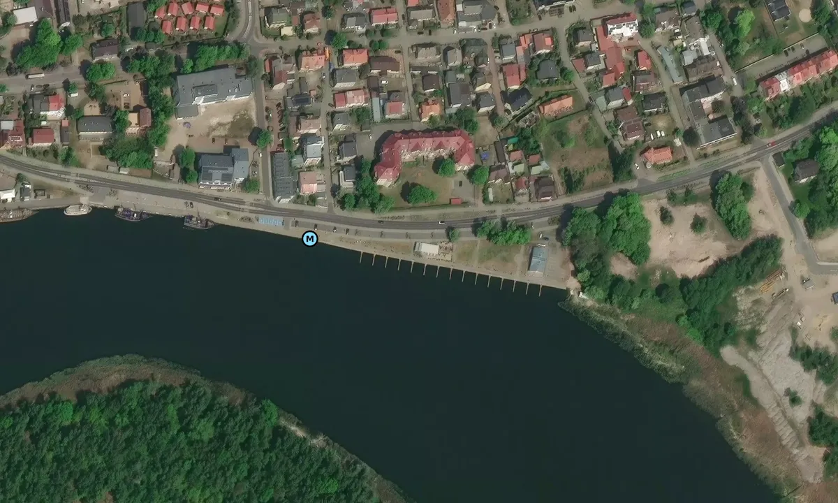 Satelite image of Dziwnow