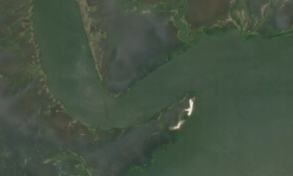 Satelite image of Eagle Creek