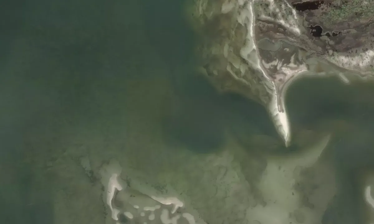Satelite image of East Cove