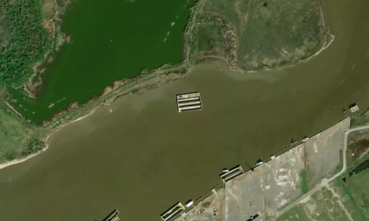 Satelite image of East Fork - 1