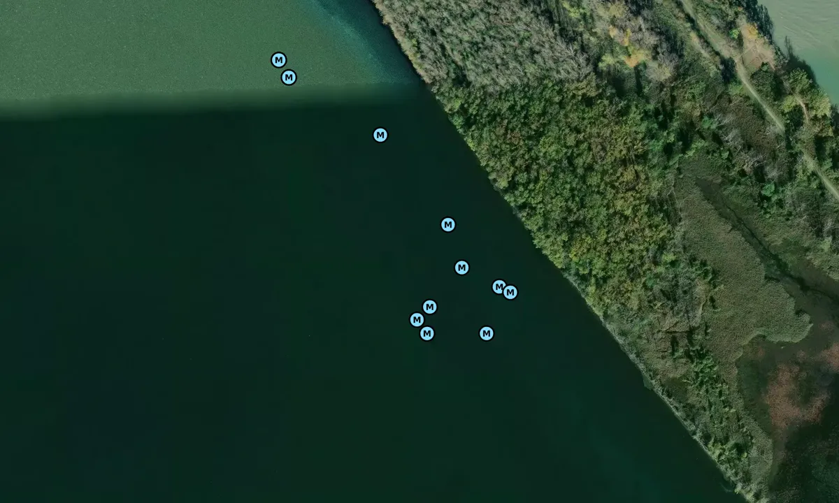 Satelite image of East Harbor - Lakeside Marblehead