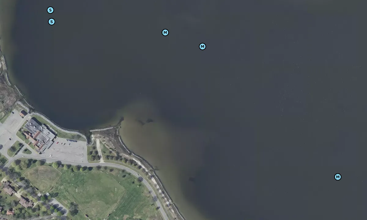 Satelite image of East of Langley