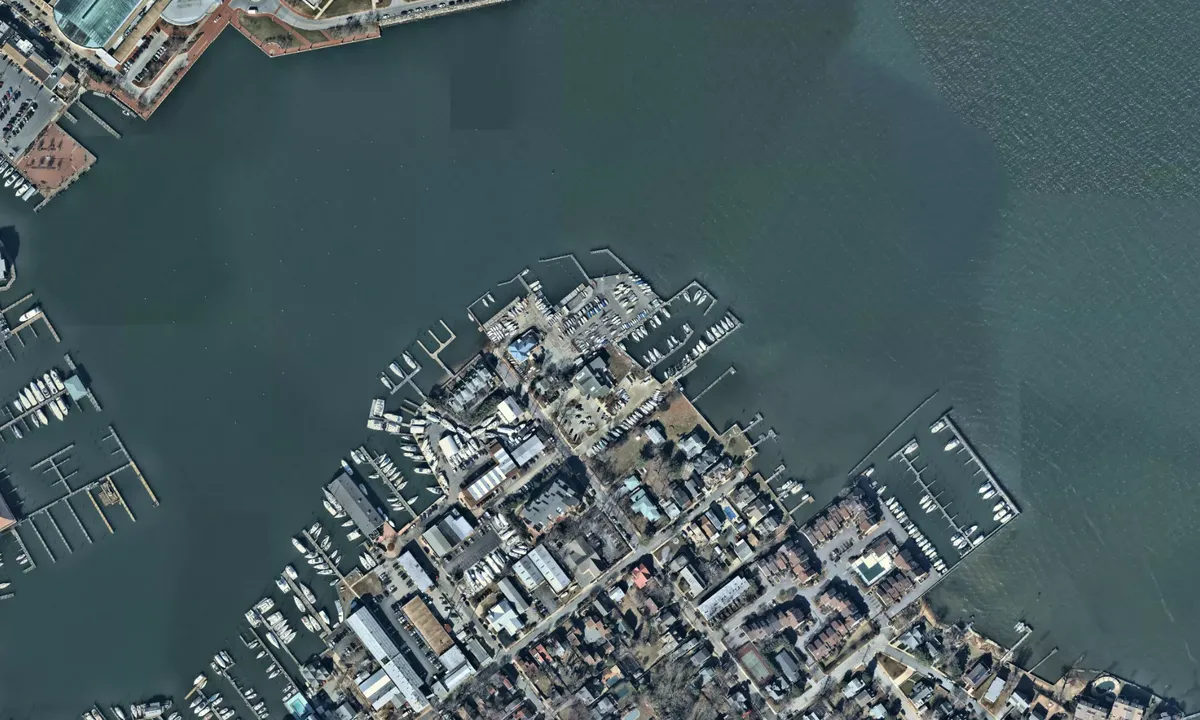 Flyfoto av Eastport Yacht Club