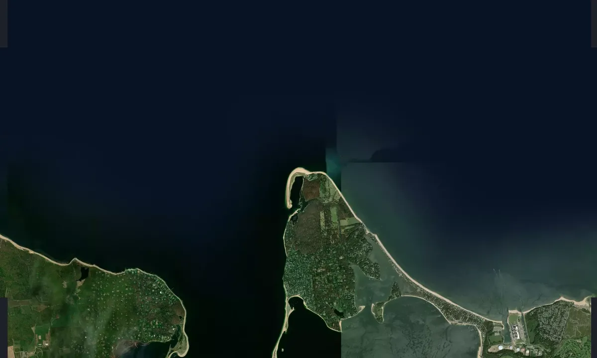 Flyfoto av Eatons Neck
