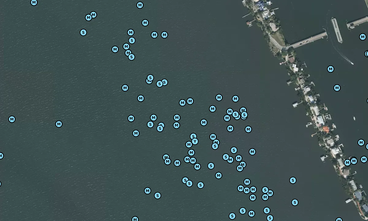 Satelite image of Eau Gallie East