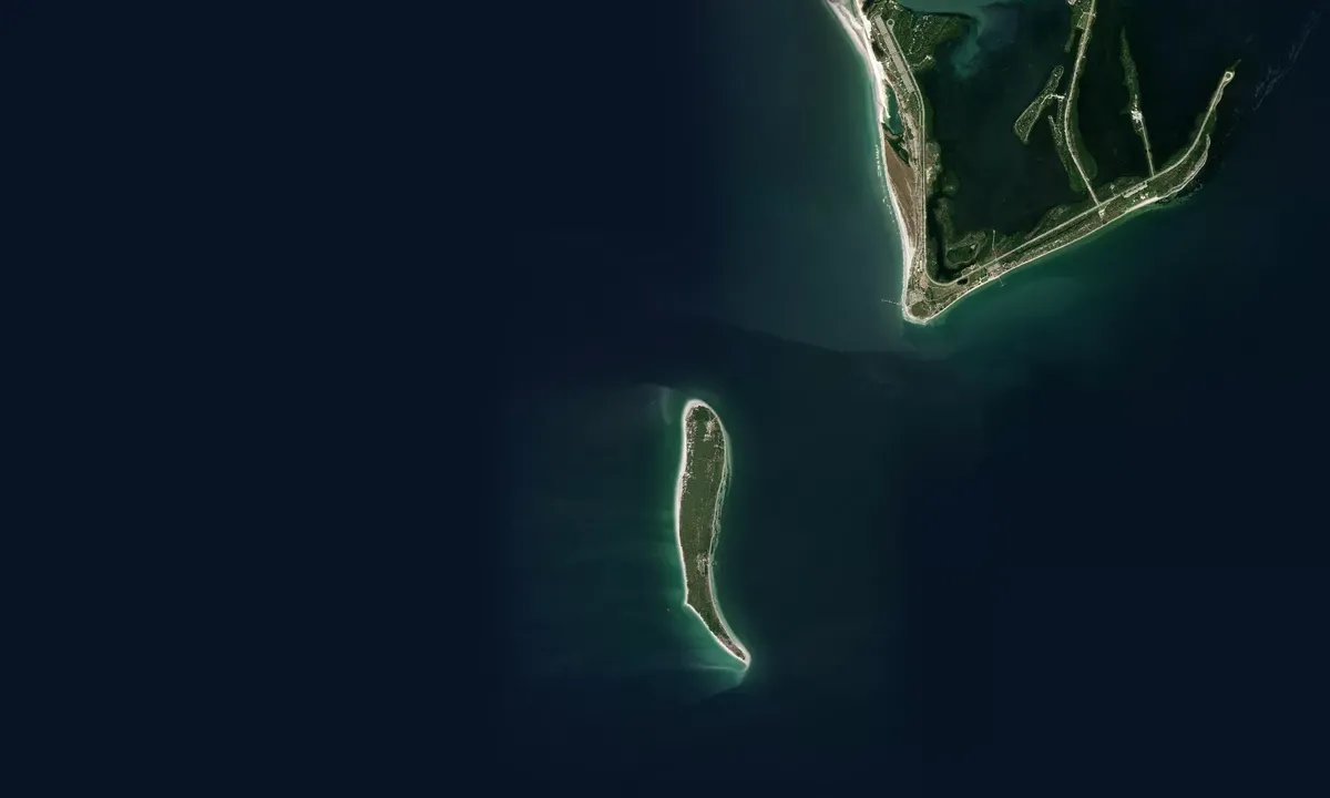 Flyfoto av Egmont Key - 3