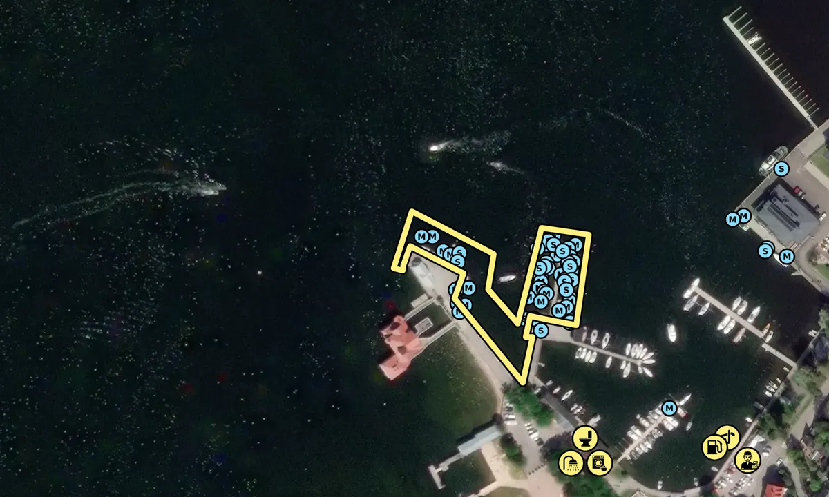 Satelite image of Ekenas - Tammisaari