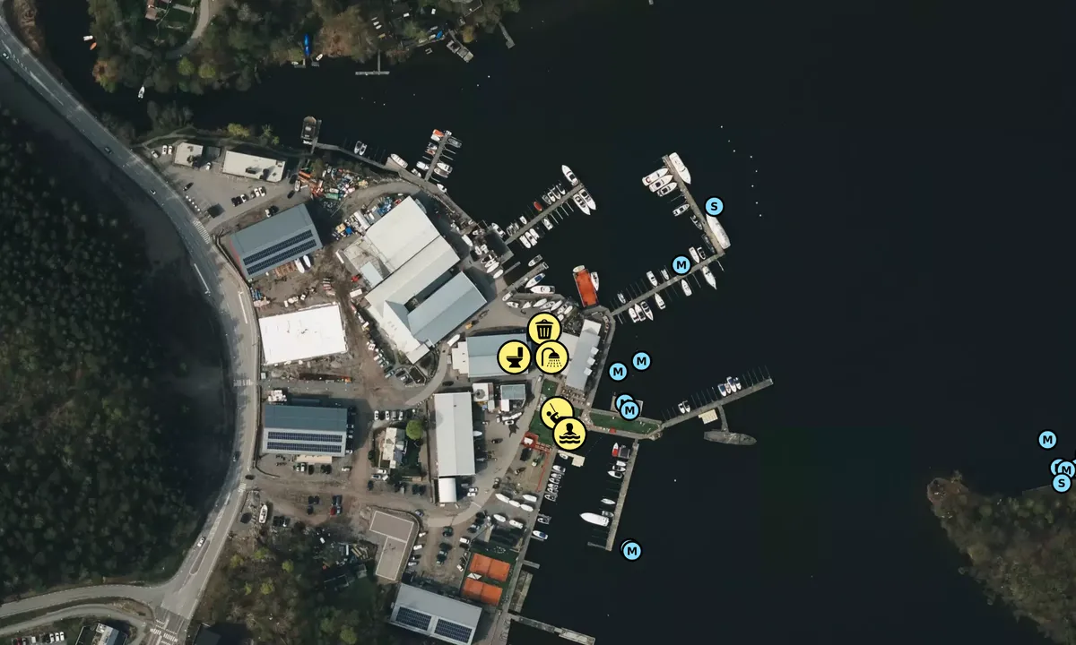 Satelite image of Ekerö - Jungfrusund