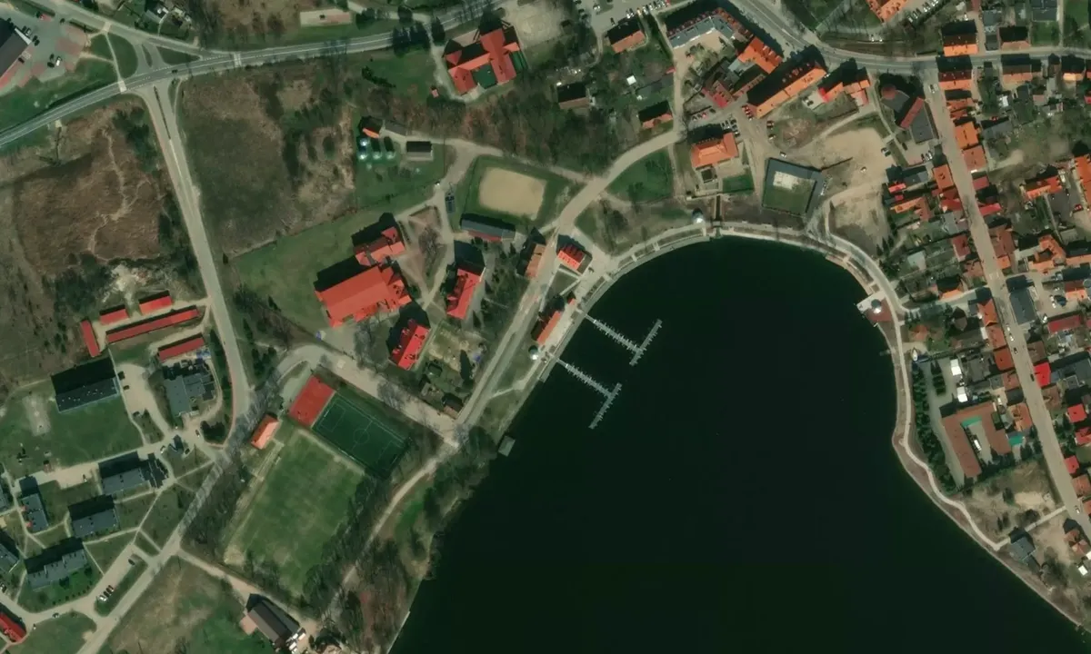 Flyfoto av Ekomarina - Przystań Żeglarska w Rynie
