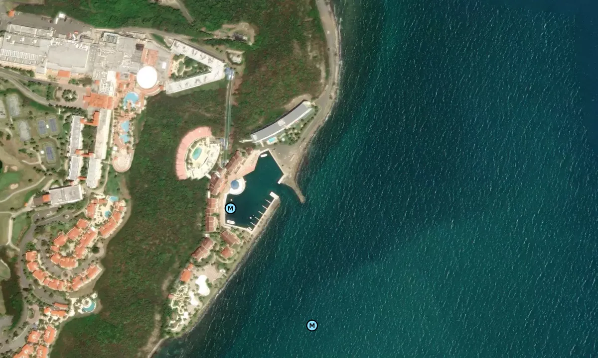 Satelite image of El Conquistador Marina