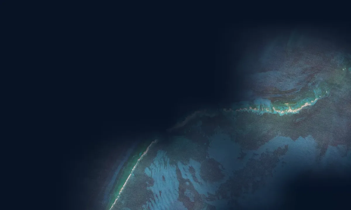 Flyfoto av Elbow Cay 1