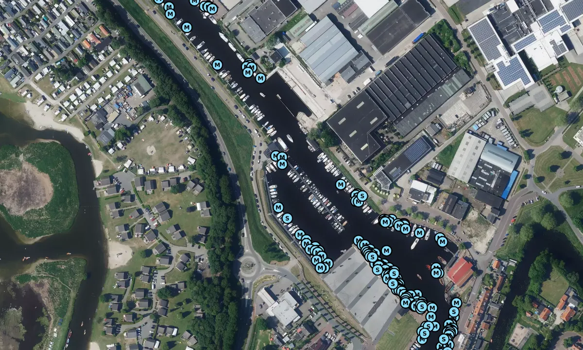 Satelite image of Elburg Gemeente Haven