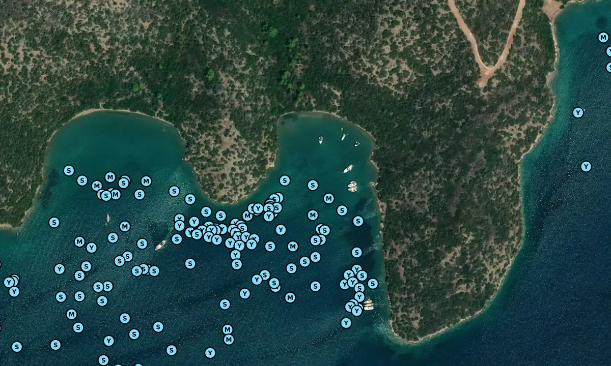 Satelite image of Elies Bay