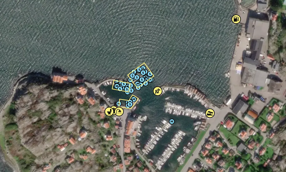 Satelite image of Ellös