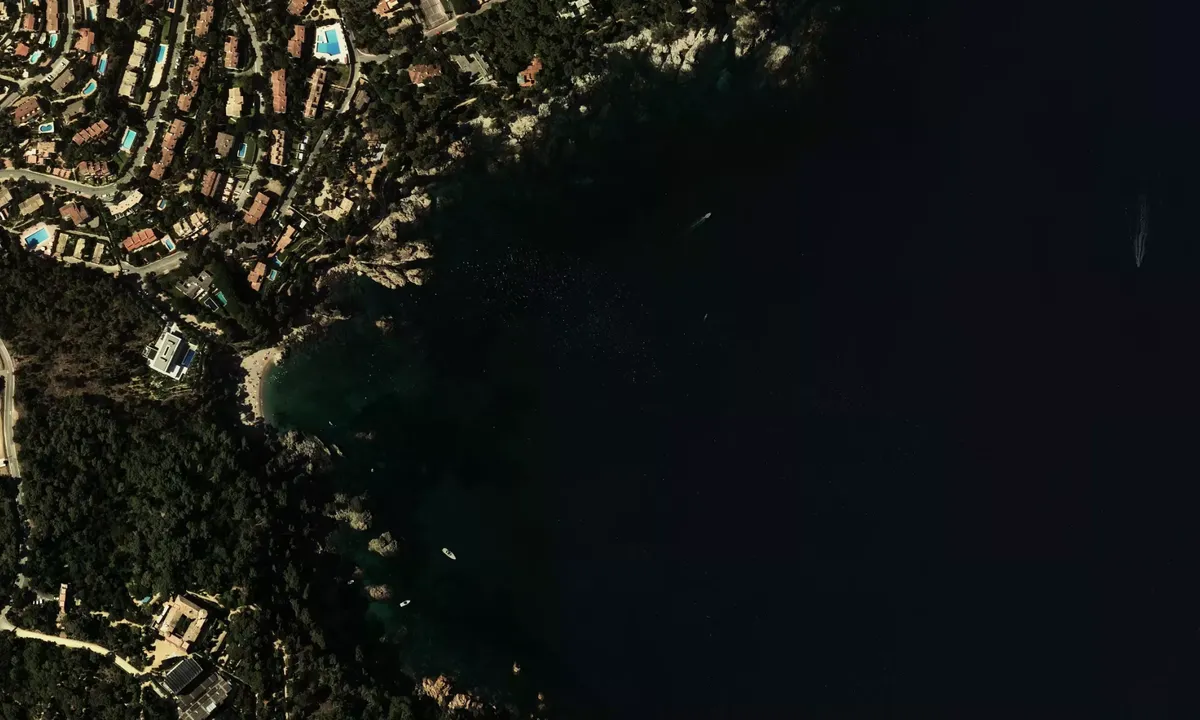 Flyfoto av Els Castellets
