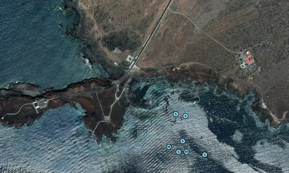 Satelite image of Embarcadero de Punta Teno