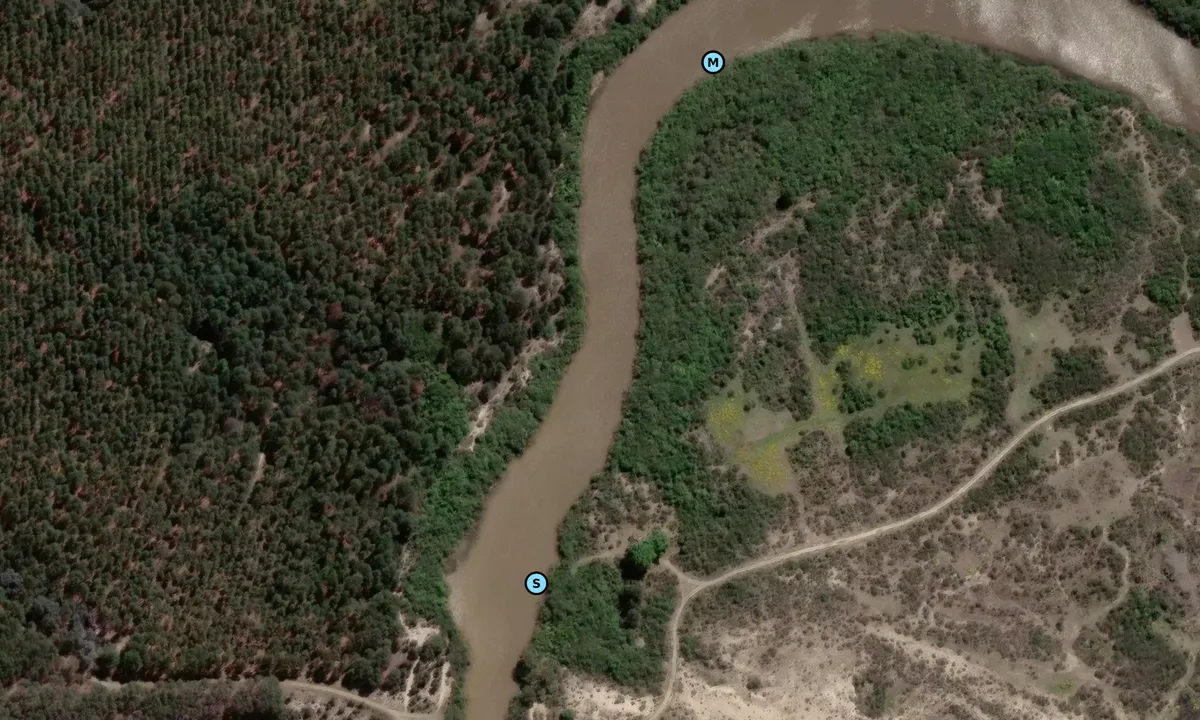 Satelite image of Embarcadero Riachuelo