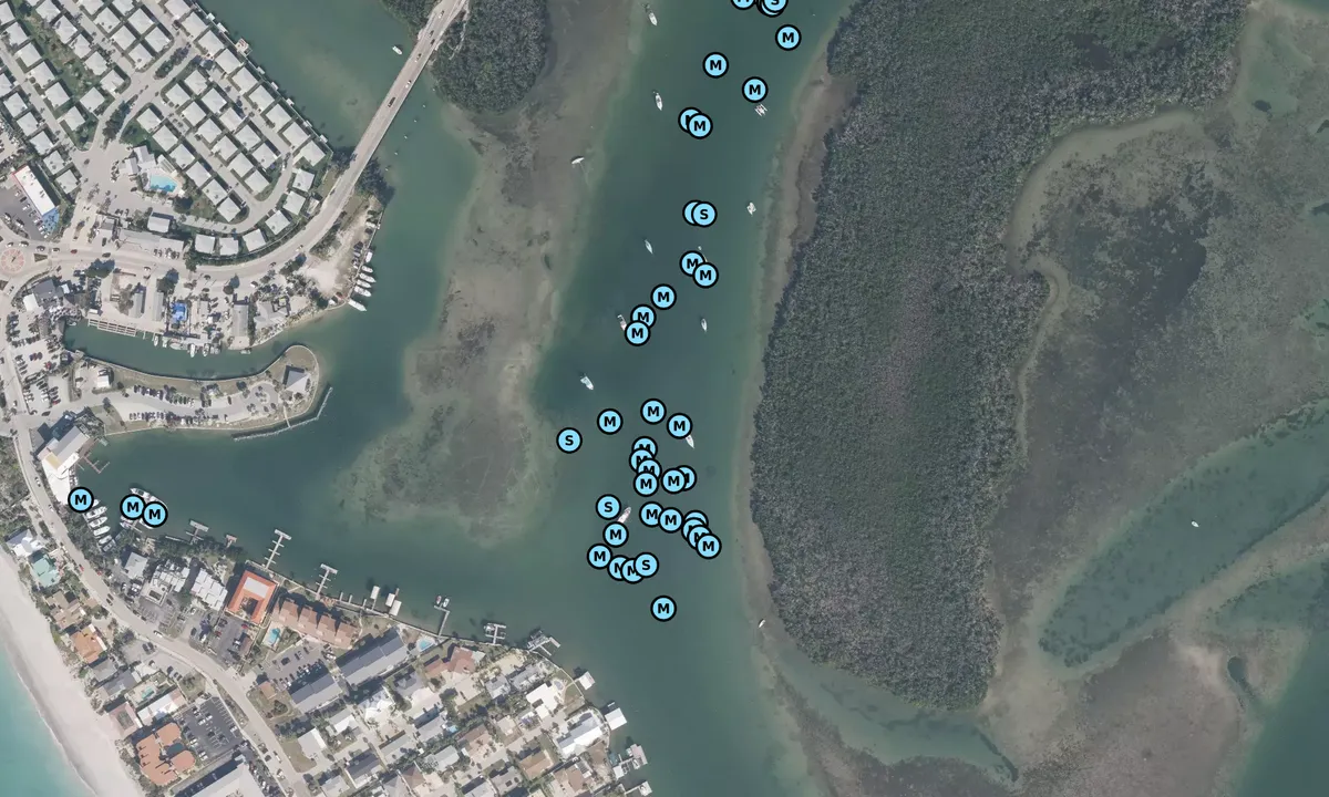Satelite image of Englewood Beach - 1
