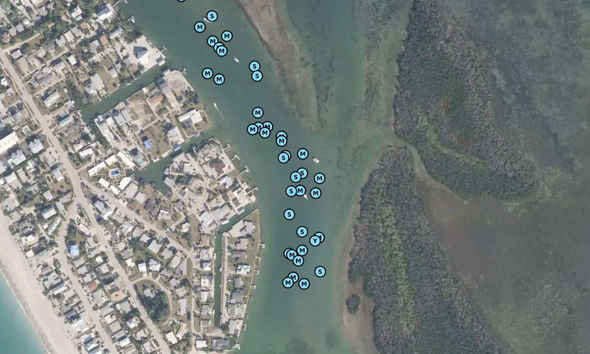 Satelite image of Englewood Beach - 3