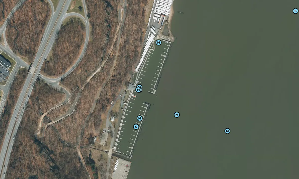 Satelite image of Englewood Boat Basin