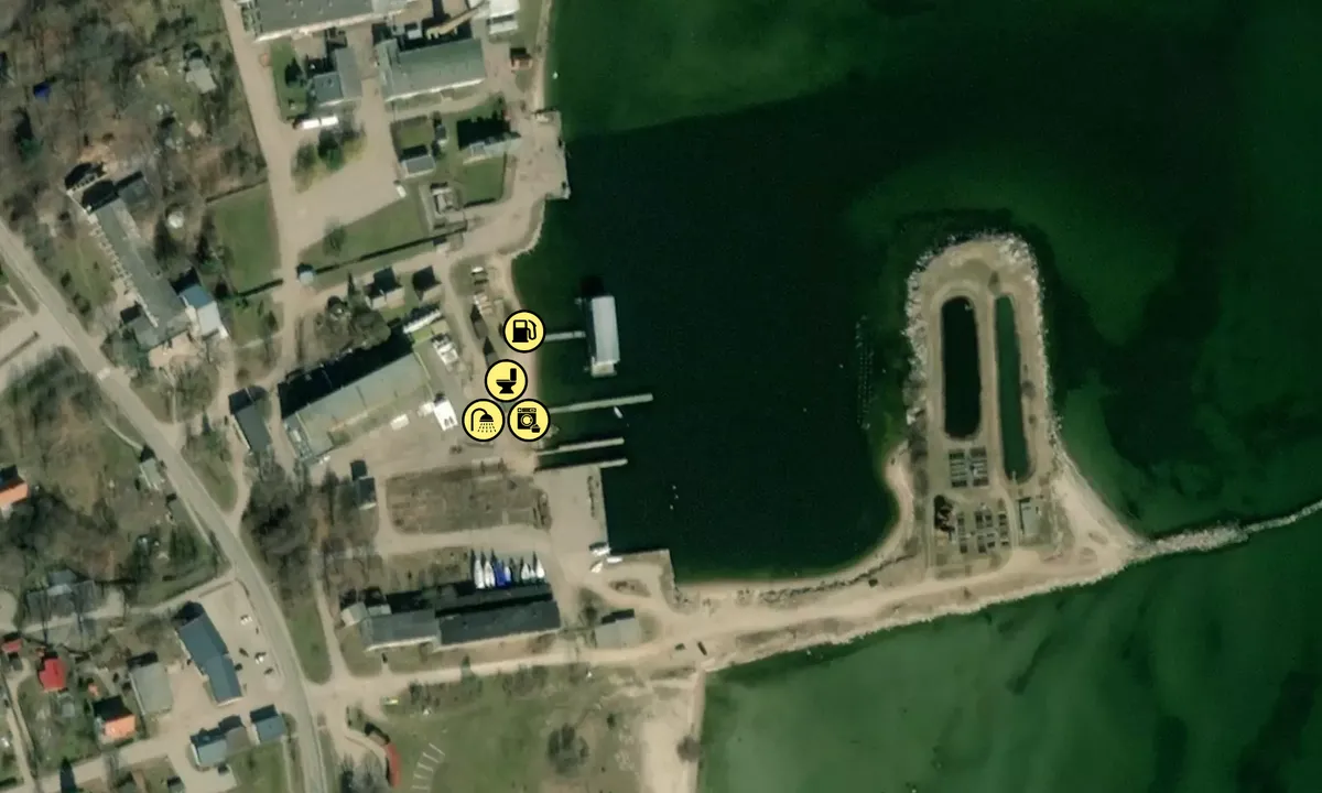 Satelite image of Engure