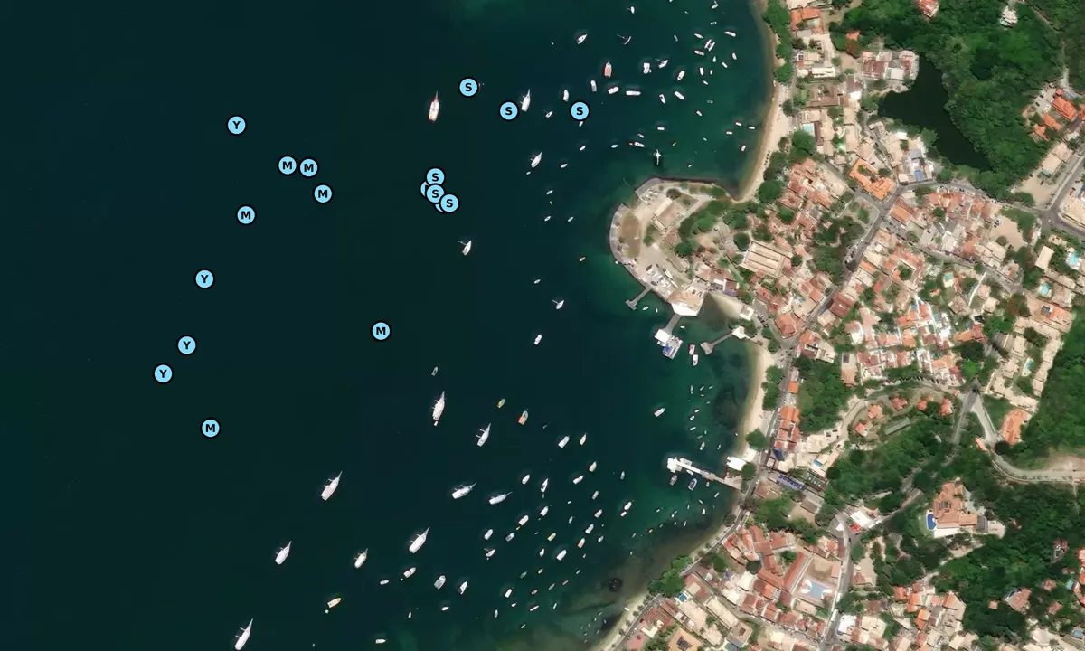 Satelite image of Enseada de Buzios