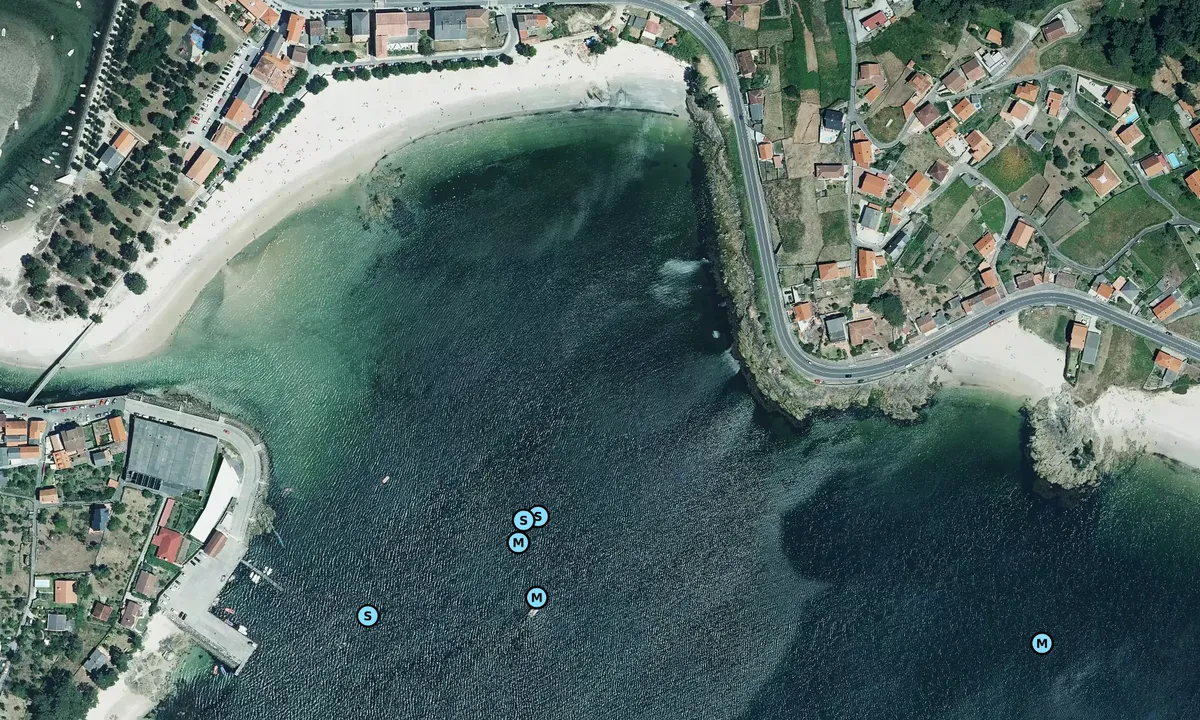 Satelite image of Enseada de Esteiro