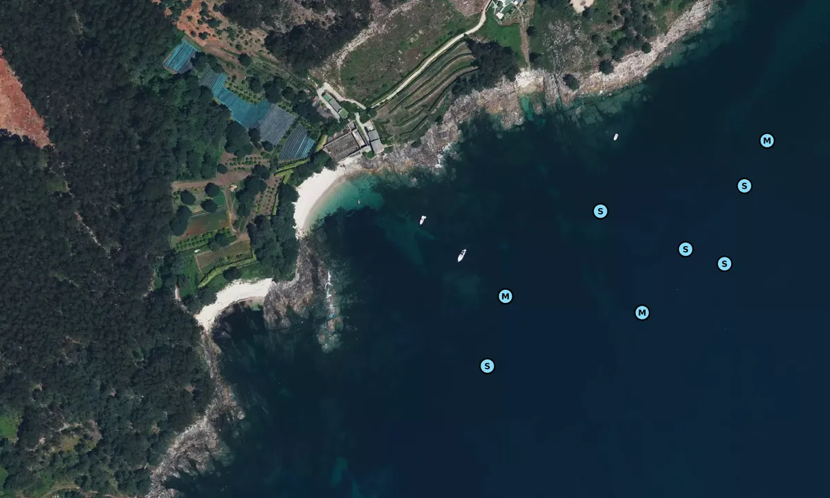 Satelite image of Enseada de Liméns - Nerga