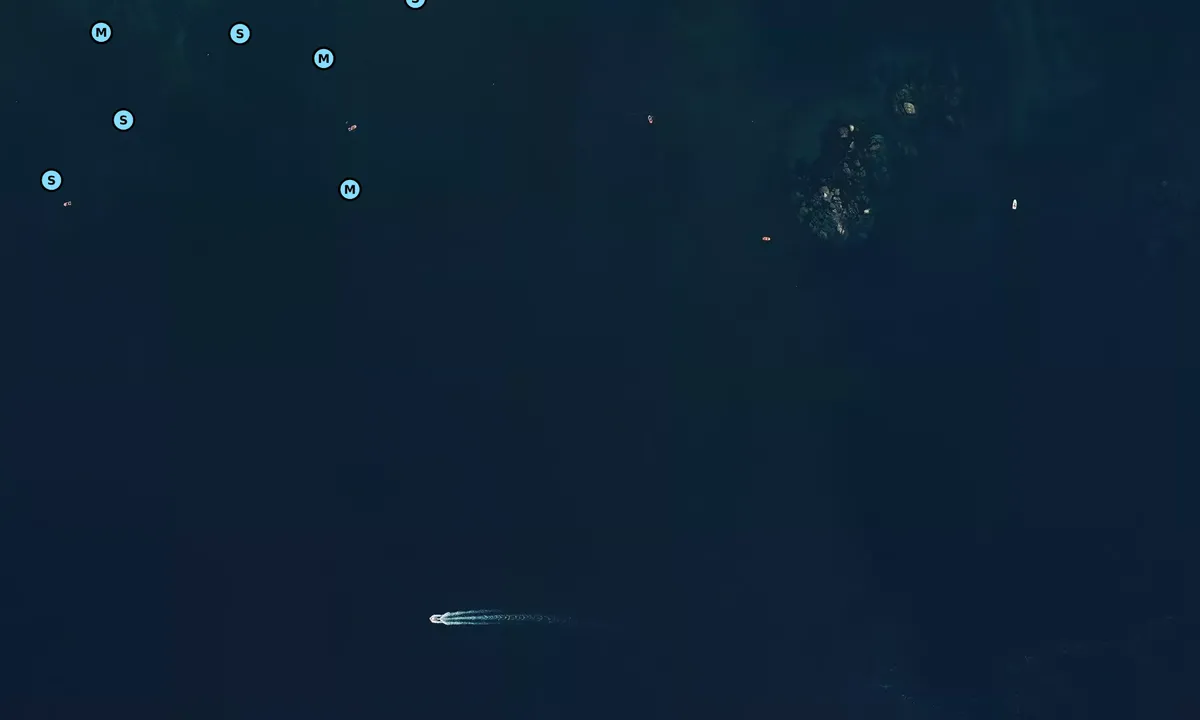 Satelite image of Enseada de Ribeira