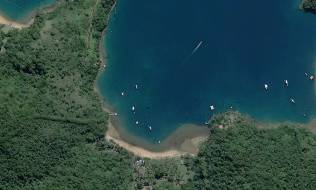 Flyfoto av Enseada do Sitio Forte